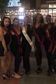 Wore for my bachelorette dinner and outing. It was so comfy and so cute! I originally ordered a XS and it was too tight for my liking. I'm usually XS but S fit better. - Rachel P.