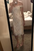 Super cute dress! I was a little worried about the length because I'm only 5'1 but it ended up hitting just below the knee! The slit isn't too high with my height but if you're a lot taller, the slit will probably be pretty high. Fits me perfect and the lulus XS is generally slightly big on me so if you're between sizes maybe go up a size. - Dana L.