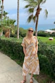 I just brought this dress on a trip to Bermuda and it was perfect! Cute but loose fitting which is exactly what I was hoping for. And the fabric is great, soft and comfortable. I wore the dress to brunch then sightseeing, such a great buy! - Wendy G.
