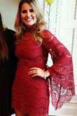 I loveeeee the dress. It fit me like a glove with no alterations needed. - Jordan B.
