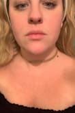 I like this necklace in theory. The chevron looking choker is a necklace in itself and really cute but doesn't lay completely flat. And the other necklace is a combo of the stone and crescent but it's very tight on my neck. I will likely have to buy an extender to wear it comfortably. - Sarah W.