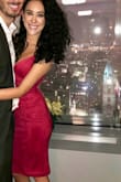 I had to get this dress altered at the knee, but I am also very short/small, so that is to be expected. This dress fit amazing and hugged every area just right! I got so many compliments. It also was very comfortable/material was high quality and felt awesome. - Cara S.