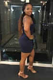 I wore this dress while on vacation in Miami last summer. It hugged me in the right places. I loved this dress so much that I bought it in white as well. - Jennifer