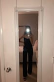 This jumpsuit is absolutely stunning! I'm wearing it to a cocktail attire wedding and it's the perfect fit. I did have to get the bottom hemmed because I'm 5'4 but other than that, I would definitely recommend! - Katelyn L.