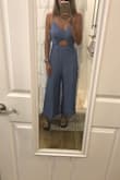 Absolutely loved this jumpsuit! Ordered an XS and it fits perfectly!! Very flattering and comfy and I can't wait to wear it! - Melissa W.