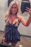 This romper fits PERFECT! The material is just right and it's just perfectly tight you don't have to wear a bra. I wore this and got many compliments,. It's a must! - Sarah L.