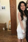 I love this dress! I cannot wait to wear it to my bridal shower. It's a little loose in the waist, but fits well everywhere else. I wish it was lined a little thicker, but other than that it's perfect! Can't wait to wear it. - Rebekah M.