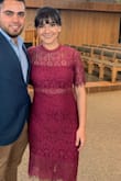 I absolutely loved this dress. It fit so well, making my body look so curvy! The material is nice and thick. The lace it sturdy so don't worry about getting stuck on anything. I wore this for a baptism and received millions of complements! You won't regret getting this dress. - Gabriela R.