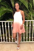 I very rarely wear heels/wedges, so I was skeptical about ordering these. I am SO glad I did! The fit was great and they were super comfortable! I wore them every night of vacation and even danced on the sand in them. The only negative thing is the "cork" part appears to be cheaply made and some of it is peeling off after only 4 wears. - Alyssa B.