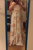 I am very impressed with the quality of the dress. It is very pretty, however it was purchased for a wedding and the color is more on the peach side and we needed a dusty rose color. I am returning it but have purchased a different dress because I totally trust the company and the quality of their dresses. - Sherry K.