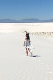 I wore this in New Mexico and it was so perfect for the heat and gorgeous in photos!
My only note is that the spaghetti straps were too big on me so I just knotted them. - Nina C.