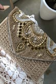 Love this clutch. Similar ones from other brands are really heavy and cost so much more. I love that this one has such a similar luxurious look but has softer, more lightweight fabric. Highly recommend! - Rachel H.