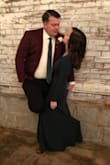 Wore this dress for our Christmas pictures and to a winter wedding! Fit like a glove without making me self-conscious and was such a flattering color! - Megan G.