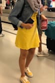 My 15 yr old daughter used this once during our Europe trip and she loved it! Didn't have a photo without a jacket though as it was chilly when we visited Mozart's place. The dress is so light and a lovely casual. - Lynne M.