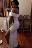 I bought this for a wedding to be a bridesmaid, and I love the fit and style! - Elyse H.