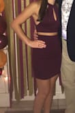This dress fit me perfectly. The material is good quality. I love the color and the design. - Victoria P.