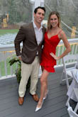I wore this red dress with silver heels and long red earnings to a cocktail attire wedding! I definitely stood out wearing this dress! - Jennifer H.