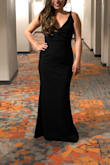 Wore to a wedding and got so many compliments! It's super comfortable and flattering. Had to hem the length which is not a big deal! - Christina