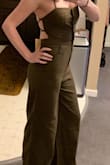 This lovely jumpsuit really just fit so perfectly. I am 100% going to buy another in a different color- I can't miss out on this one! - Annette D.
