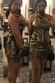 I love the smooth slip underneath and the beautiful pattern. Fit is perfect and I can't wait to wear it out! - Patty M.