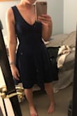 I love, love, love this dress so much! I've always hated dresses on my body because I am a pear shape and it's so hard to find dresses that look amazing but THIS ONE does. I bought it for a wedding in August- I'm so excited to wear it. - Chelsea