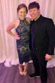 I received so many compliments on this dress. I don't have a large chest and it fit well with no gaping in the chest area. Worn here with the Elsi shoe. - Megan C.