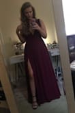 Technically, by my measurements, I should have ordered a medium but with other reviews, I went to a small and it was a little snug but perfect! I wore it to a forever young adult prom and got a ton of compliments! I want one in every color! - Tandem O.