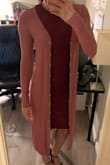 Love the mauve color and the style and the fit. Perfect throw to spice up an outfit if it's a bit chilly out! - Nicole M.