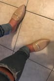 They are comfortable and look really nice but I'm an 8 and they fit a bit small so 8.5 or even 9 would of been perfect but other than that, they are a great purchase! - Brenda R.