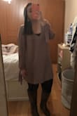 I love this dress! It's a little short in the back, but it is perfect with leggings! - Amy M.