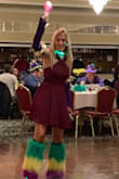 Fit was great - Dress was wonderful - great material. Can wear it out for FUN; or a nice evening. I wore it to perform as a singer at a gig! SO FUN! - Mary P.