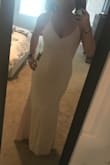I actually really love this dress. It showed off a little too much of my chest for my bridesmaid duties though, so sadly I had to send it back. - Heather C.