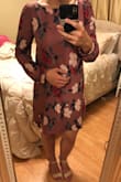 This dress is absolutely gorgeous!! I was worried about it fitting but it fits just right. It is a looser fitting dress, just as a heads up. Depending on your chest size you might want to go smaller (or larger) as it is snug in the chest / shoulders. - Bri J.