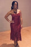 I ordered a medium and though the fit was tight, this dress did not disappoint! The color was beautiful and I got lots of compliments! - Mecquicael C.