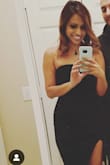 This dress looks lovely and the color is very beautiful too. It almost looks black and I loved it! I have worn this dress twice and got many compliments. - Shehzeen M.