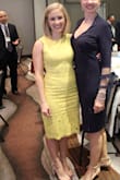 I wore this dress to a work meeting where I was a presenter. The length was perfect (hit just below the knees) and it was overall great for a work event. I received so many compliments on the color and how classy it was. I ordered an XS when I'm normally a small because it is stretchy for being a sheath style dress. Super comfortable. - Elizabeth M.