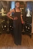 This piece fit wonderfully and can be dressed up or down. I wore it as a prom chaperone. - Jasmin V.