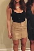 So perfect! Goes great with so many bottoms. Can dress it up or down. Also can tie tighter or looser depending on the look you are going for. - Danae S.