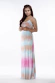 Very comfy and the colors are vibrant. The dress is a little longer since I am 5'3". I ended up altering the dress or you can just wear a pair of comfortable heels. Other than that, great purchase! - Christina B.