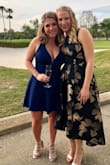 Love the silhouette of this dress. I had to get it hemmed a little but really loved the fit otherwise. - Molly A.