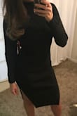 This dress was great quality, feels nice and is very comfy! It looked great!! - Katherine P.