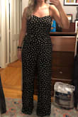 This romper is so flattering - I can't wait to wear it!!!! I have gained a little weight in my belly area and this romper is still comfortable and flattering! Love the length as well! - Erin R.