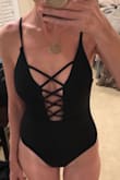 Love the front so much! But had to send back as too much of my hiney showed! - Kelly F.