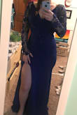 I was worried about sizing because my waist was a small, my chest was a medium, and my hips were large, so I ordered a medium and it fits perfect! Great quality and looks just like the picture! - Toni P.