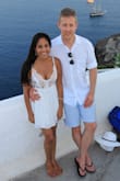 Material is great for summer, fits exact! Just don't put this dress in the dryer like I did... it shrunk significantly! - Melissa R.