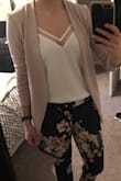 I couldn't pick one color so I purchased the black and white and I love them both!! They're such great layering pieces that can work with so many outfits. It's the right about of sexy and classy and the white isn't sheer. I did tighten the straps on both when the arrived but otherwise they fit perfectly! - Sarah L.