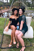 This dress is PERFECT! I'm on the shorter size & it was the perfect length (mid thigh) I wore to a wedding & it was super comfortable, received so many compliments. I love it! - Kimberlee B.