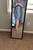 The material is great and looks good on me. - Bijal P.
