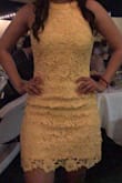 Fits perfectly with my body type- comfortable and pretty. - Vannia H.