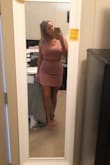 The material is comfy and it's so cute! It's a little loose but not loose enough for me to go down a size. I'm obsessed with this outfit! I was nervous to get a two piece because my bra size is bigger than my hips, so I was afraid the top would be too small and the skirt would be too big but it actually fit perfectly. Yay! - Jamilyn M.
